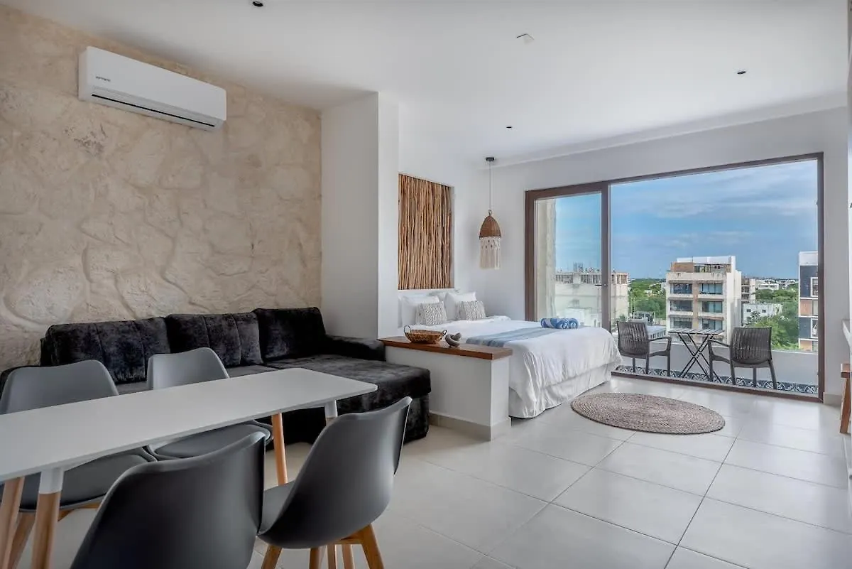 Apartment Ocean View From Your King Bed Playa del Carmen