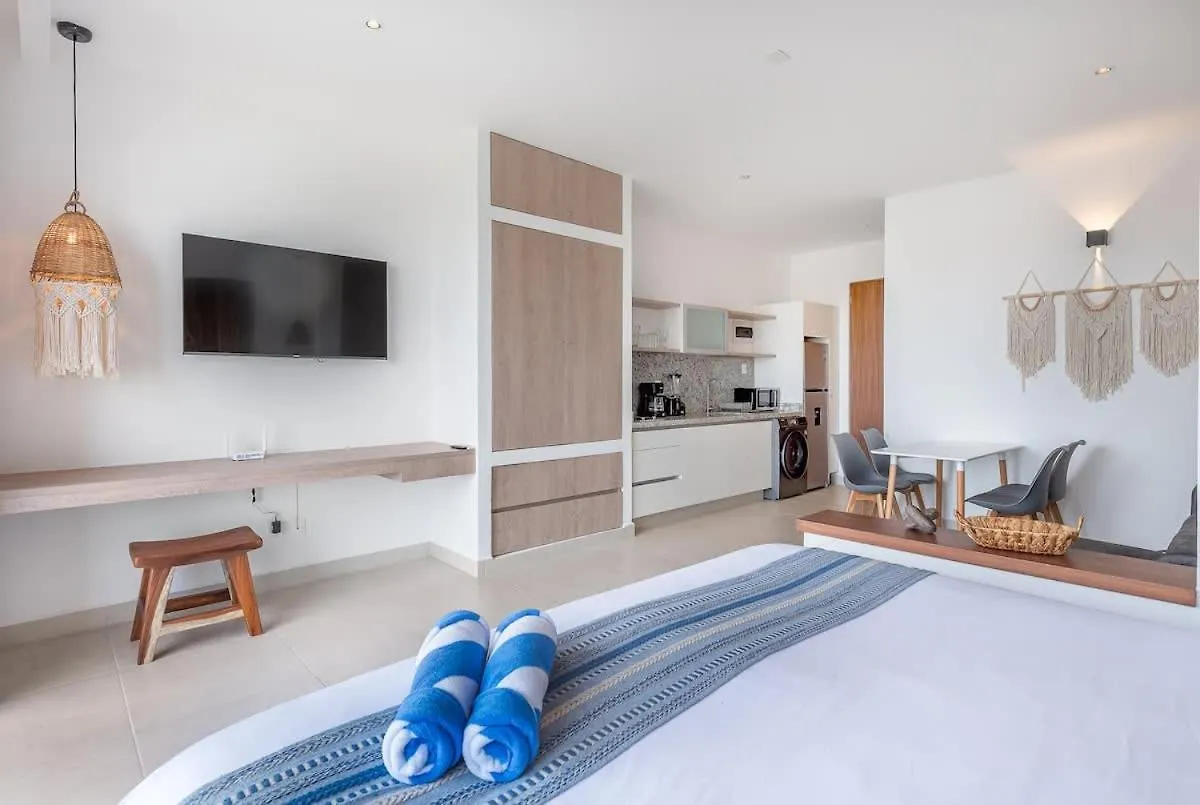 Apartment Ocean View From Your King Bed Playa del Carmen Mexico