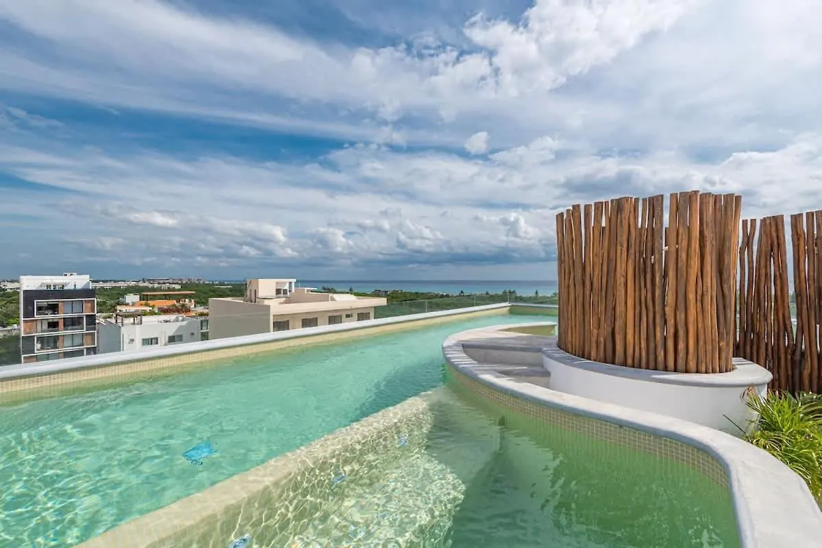 Ocean View From Your King Bed Playa del Carmen Lejlighed